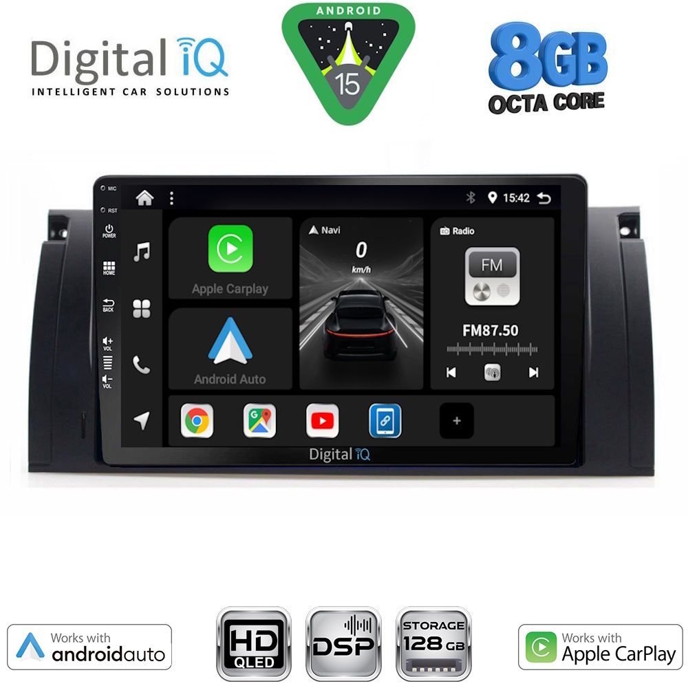 DIGITAL IQ BXF 7046_CPAA (8inc) MULTIMEDIA TABLET for BMW S.5 – X5 mod. 1997-2005